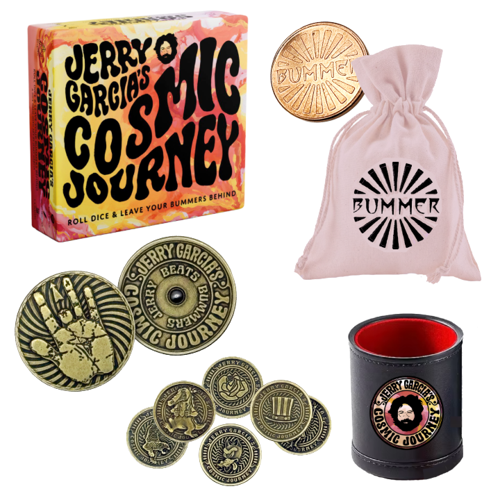 Deluxe Gift Bundle: Jerry Garcia's Cosmic Journey Dice Game