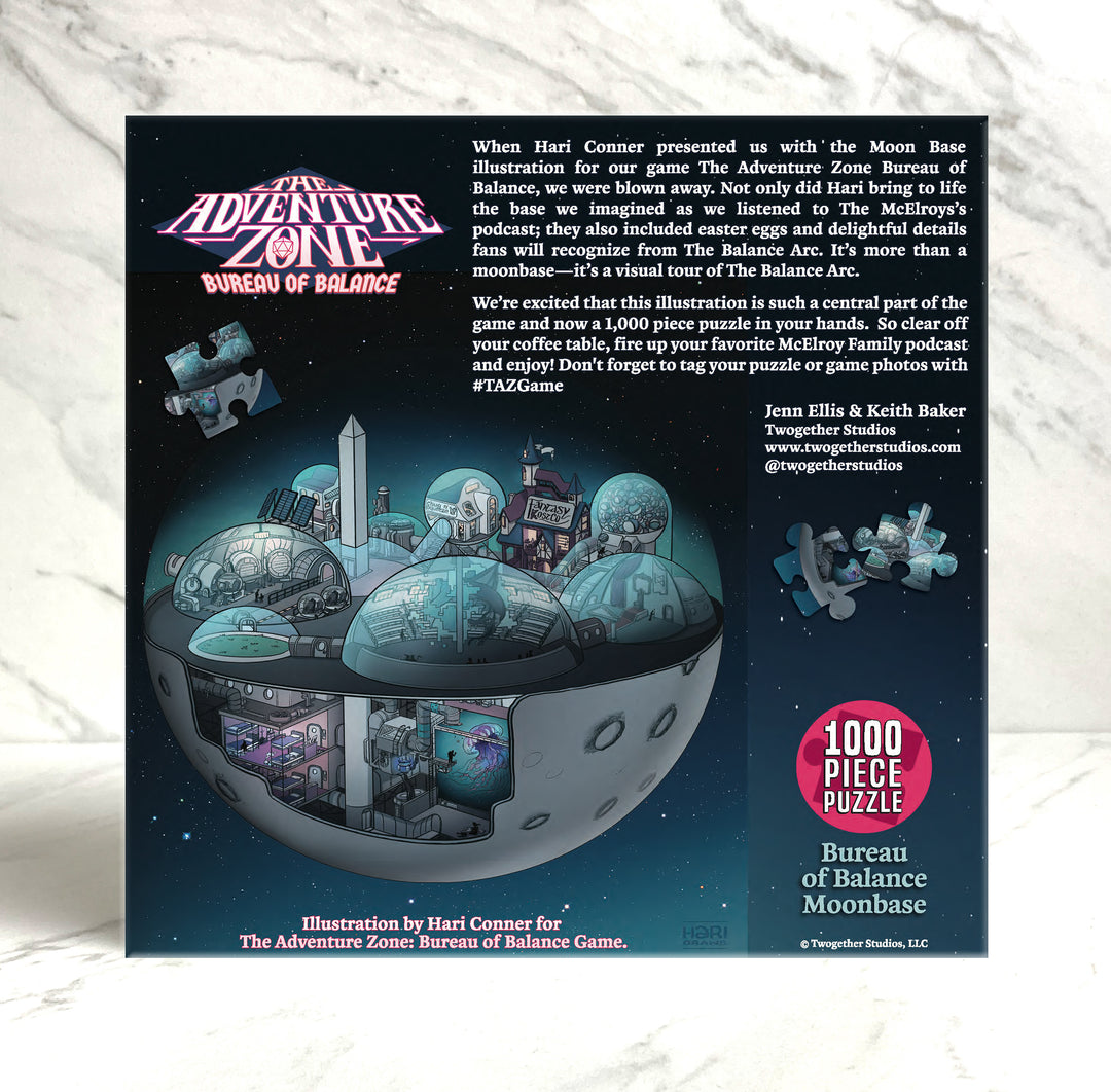 The Adventure Zone Moonbase Puzzle – Twogether Studios