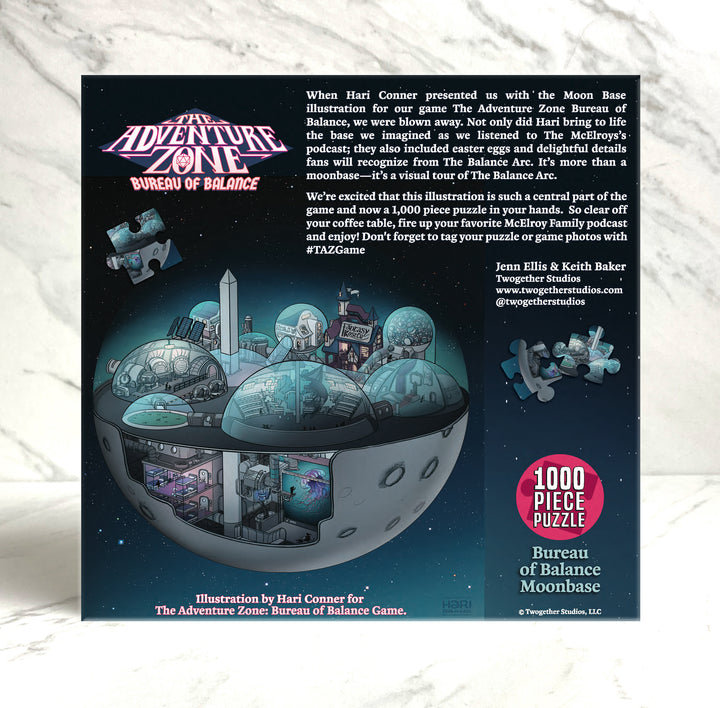 The Adventure Zone Moonbase Puzzle – Twogether Studios