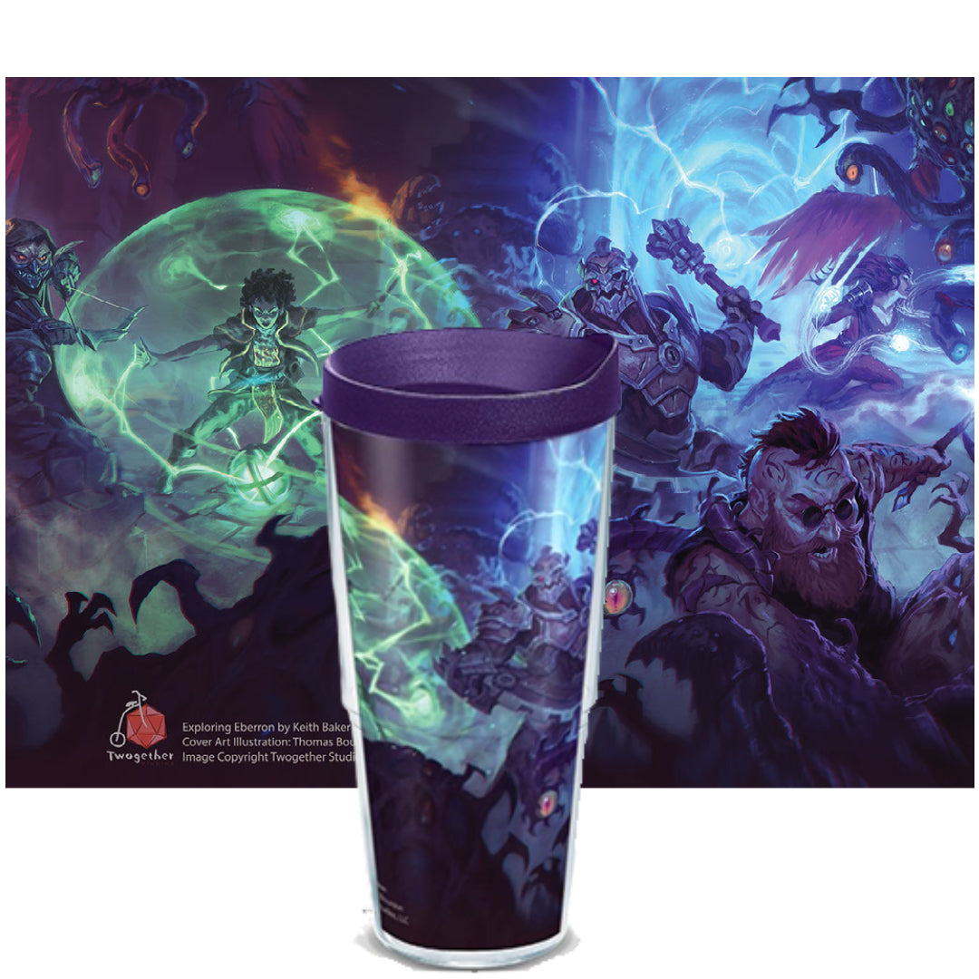 Exploring Eberron Cover Art / 24oz TERVIS Tumbler